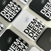Multiple Discovery set cases with 'DIEM' branding on a light gray background